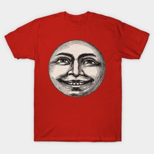 Man in the Moon Face T-Shirt